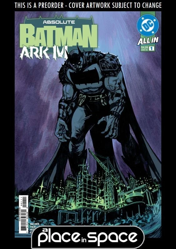 (WK01) ABSOLUTE BATMAN ARK-M SPECIAL #1A JOSHUA HIXSON - PREORDER JAN 7TH - Image 1 of 1