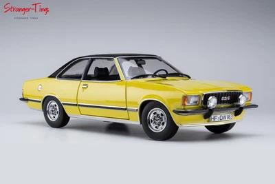 Coches modelo Touring Vauxhall Commodore B GS/E cupé 1975 amarillo brillante 1:18 Foto 1 de 2