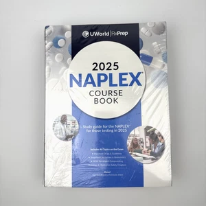 UWorld RxPrep 2025 NAPLEX Course Book for Pharmacist Licensure Exam NEW, READ - Picture 1 of 16