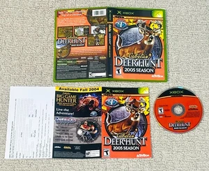 Cabela's Deer Hunt Temporada 2005 - (Juego Xbox Original) - Completo Probado CIB - Imagen 1 de 2