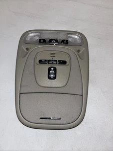 2004-2009 Jaguar XJ8 XJ8L Overhead Dome Console Light Garage Door Sunroof Gray - Foto 1 di 5