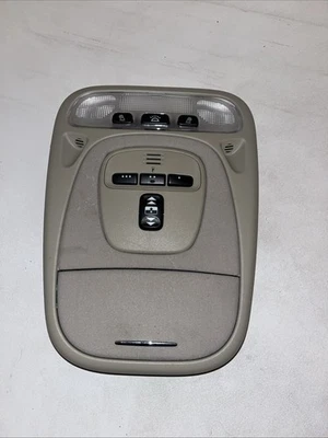 Jaguar XJ8 XJ8L 2004-2009 domo superior consola luz puerta garaje techo corredizo tostado Foto 1 de 4