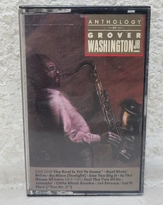 Anthology Of Grover Washington Jr Cassette Tape 1985 Elektra Smooth Jazz Funk - Picture 1 of 8