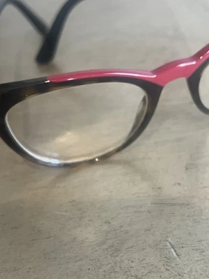 普拉达眼镜框女式红色 — 第 1/4 张图片