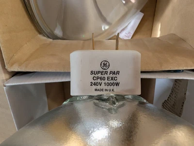 10 x CP60 Stage / Theatre Lighting New PAR 64 CP60 Lamps Bulb Narrow Spot 1000w - Image 1 of 2
