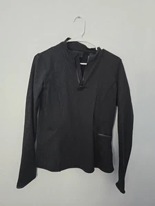 Rudsak SIRE WOMEN'S MONOGRAM STRETCH TOP Black Pattern Size Medium - Picture 1 of 3