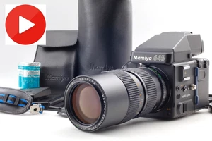 [NEAR MINT] Mamiya M645 Super Body AE Finder Sekor Zoom C 105-210mm Lens JAPAN - Picture 1 of 24
