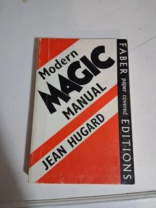 MODERN MAGIC MANUAL Jean Hugard 1957 Faber & Faber Paperback - Picture 1 of 7
