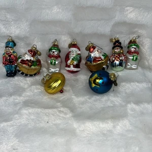 Dept 56 Mini Stampo per Soffiaggio Decorazioni Natalizie Varietà di 9 3"T - Foto 1 di 11
