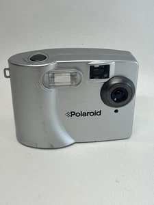 Cámara digital Polaroid PhotoMAX FUN Flash 640 0,4 MP plateada probada funciona DIGICAM - Imagen 1 de 5