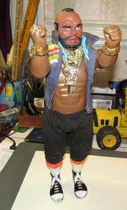 Mr T 12" Talking Action Figure Doll Galoob 1983 Vintage Pull String A-Team Works - Bild 1 von 5