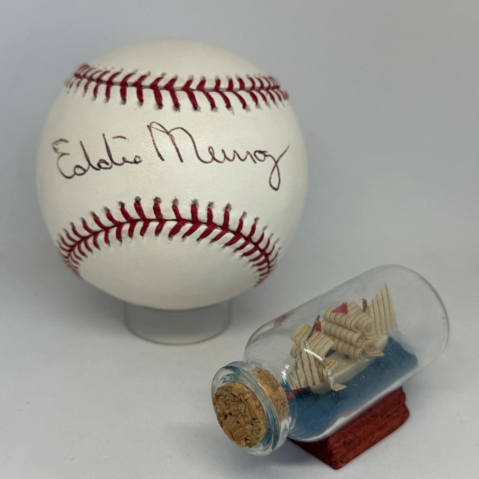 Eddie Murray signed Rawlings OML Baseball JSA COA Orioles HOF Auto A4225 - Image 1 of 1