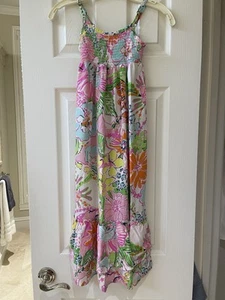 Lilly Pulitzer + Target Girls Nosey Posey Floral Smocked Dress 6/6X - Picture 1 of 4