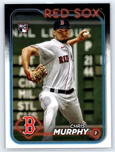 2024 Topps #73 Chris Murphy RC - Boston Red Sox - Picture 1 of 2