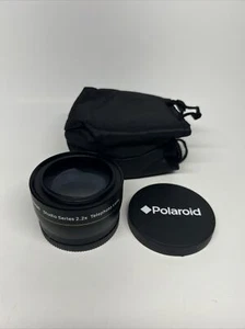 Polaroid studio series 2.2x telephoto lens 58mm w/ bag and covers - Picture 1 of 2