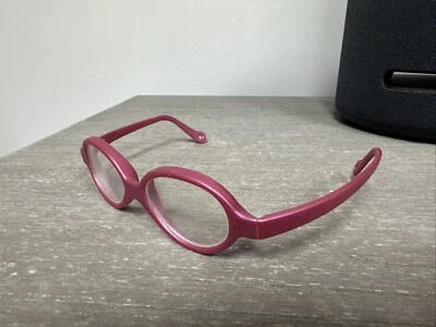 Miraflex Baby One 37 Kids Eyeglass Frames Plum 37/14 - Image 1 of 4