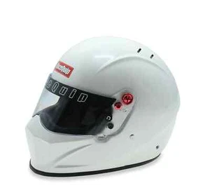 RaceQuip Vesta20 Full Face Helmet Pearl White Medium Snell SA2020 286113RQP - Imagen 1 de 8