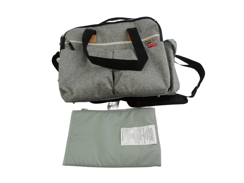 Skip Hop Weekender Travel Diaper Bag Duo Signature - Grey Melange