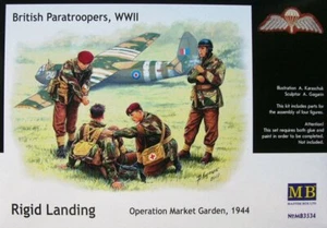 1/35 MASTER BOX BRITISH PARATROOPERS WWII "RIGID LANDING" - Picture 1 of 3