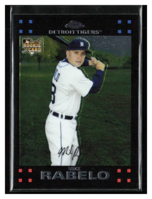 2007 Topps Chrome #307 Mike Rabelo RC - Image 1 of 2