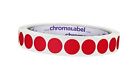 ChromaLabel 1/2 Inch Circle Sticker Labels, Easy to Write On Colored Sticky 