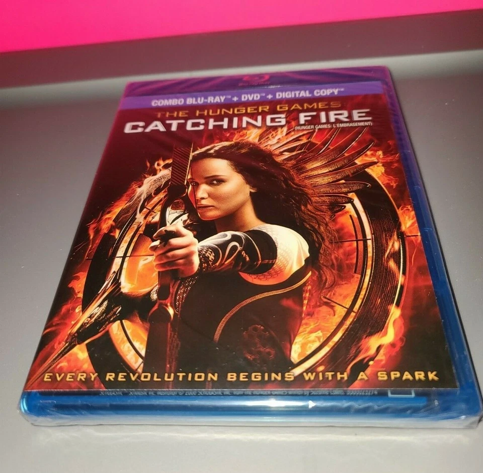 The Hunger Games Catching Fire DVD Blu-ray Combo + Digital Copy Lionsgate New - Image 1 of 1