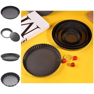 Baking Tray Heat-resistant Bake Round Cake Pizza Baking Tool Reusable - Picture 1 of 15