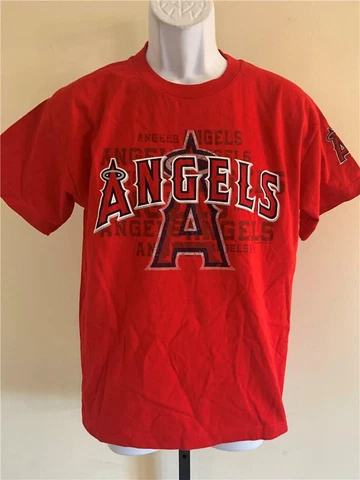 New Anaheim Angels Youth Size XL Red Shirt Cover