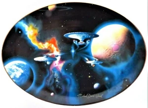 Star Trek *TO BOLDLY GO* Hamilton Collection #4783B - Decorative Collector Plate - Imagen 1 de 3