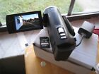 Sony HDR-CX220 Camcorder & Battery + USB Charger + SDHC Card TESTED WORKS