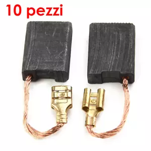 10 Spazzole carboncini smerigliatrice angolare per Bosch GWS20-230 H 6.3x16x22mm - Bild 1 von 8