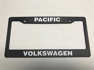 VW Volkswagen Pacific Dealer License Plate Frame. Plastic. New - Picture 1 of 1
