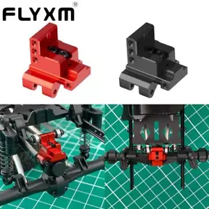 FLYXM Alum Adjustable Height Rear Axle Truss Upper Link Mount For RC 1/24 SCX24 - Picture 1 of 14
