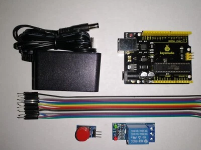 2023 Keystudio ARDUINO KIT UNO R3 Compatible /w Genuine ATmega328P ATmega16U2 - Image 1 of 3