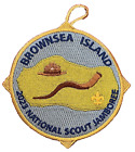 Boy Scout 2023 National Jamboree Brownsea Island Patch