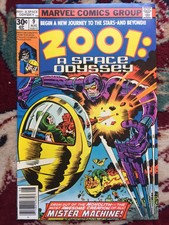 2001: A SPACE ODYSSEY #9 - 2nd Appearance of Machine Man - Jack Kirby