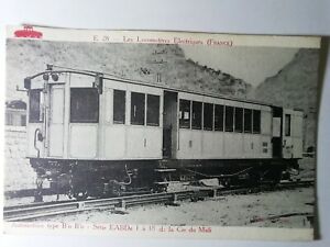 Carte Postale Train Les Locomotives Électriques