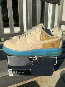 2007 Nike Air Force 1 Supreme Kobe Bryant Off White Lakers RARE All Star 10.5 - Picture 1 of 12