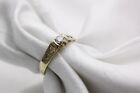 9ct Gold Diamond .20ct Solitaire Size P 1.6g Ring - 0101309