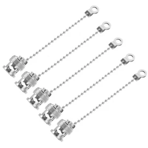 5 Pcs Dust Cap Plastic End Caps Connector Cover Chain Terminal Connectors - Zdjęcie 1 z 12