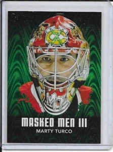 2010-11 Between The Pipes Marty Turco Masked Men III Emerald # MM-33 - Imagen 1 de 2
