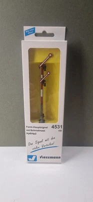 Viessmann 4531 Semaphore Double Signal Electric HO Gauge 1/87 Scale - Image 1 of 4