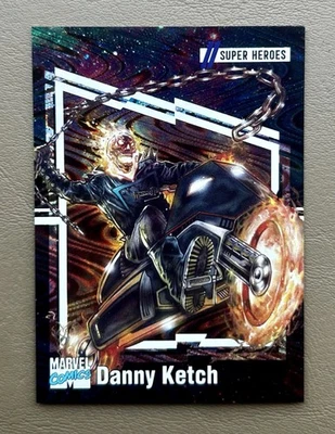 2024 UPPER DECK MARVEL RENDITIONS SPIDER-MAN DANNY KETCH /90 VERVE Ghost Rider - Image 1 of 2