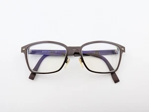 Hugo Boss Brille, nur Gestell, Italy, Boss 0937 4 Zoll, 55-18-150, Metall, Braun - Bild 1 von 23