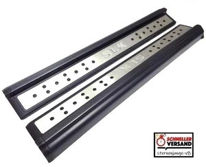 ✔️ Mercedes SLK R170 Mopf Einstiegsleisten Trittleisten Set Links Rechts Orig. - Bild 1 von 2