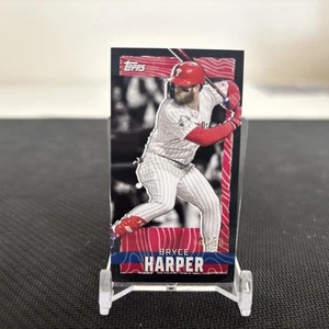 2023 Topps Rip Bryce Harper exclusive mini Black /50 - Picture 1 of 2