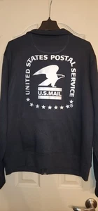 Postal... Fleece Jacket....SIZE XLarge ...Black. Personalized On Request Custom - Picture 1 of 4