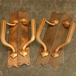 1 Pair or 2 pairs available. Arts & Crafts - Art Nouveau Door handles, VGC - Picture 1 of 23