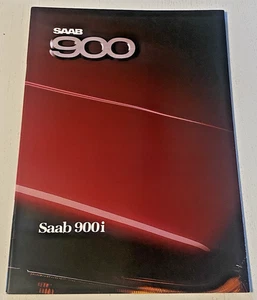 Brochure de Vente SAAB  900 i*- 1986 - Notice en Allemand ou Suédois ? Bel Etat - Picture 1 of 8