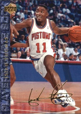 1994 Upper Deck USA #67 Isiah Thomas Player Quotebook - BSK - Image 1 of 2